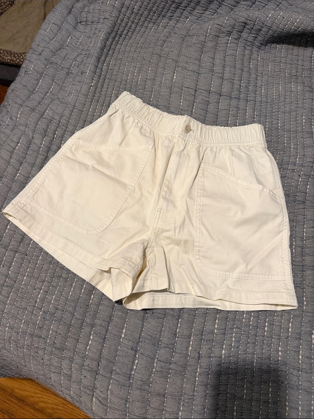 Madewell Cream Shorts